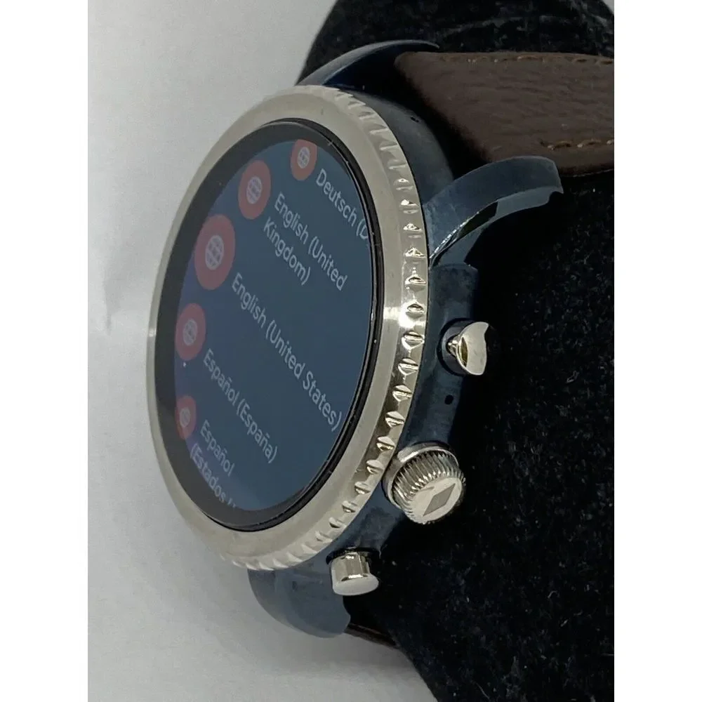 Fossil Gen 3 Authentic Genuine Smart Watch Custom Band FTW4004 LT64